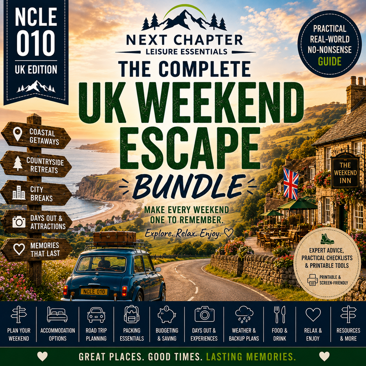 NCLE 010- The Complete UK Weekend Escape Bundle — UK Edition