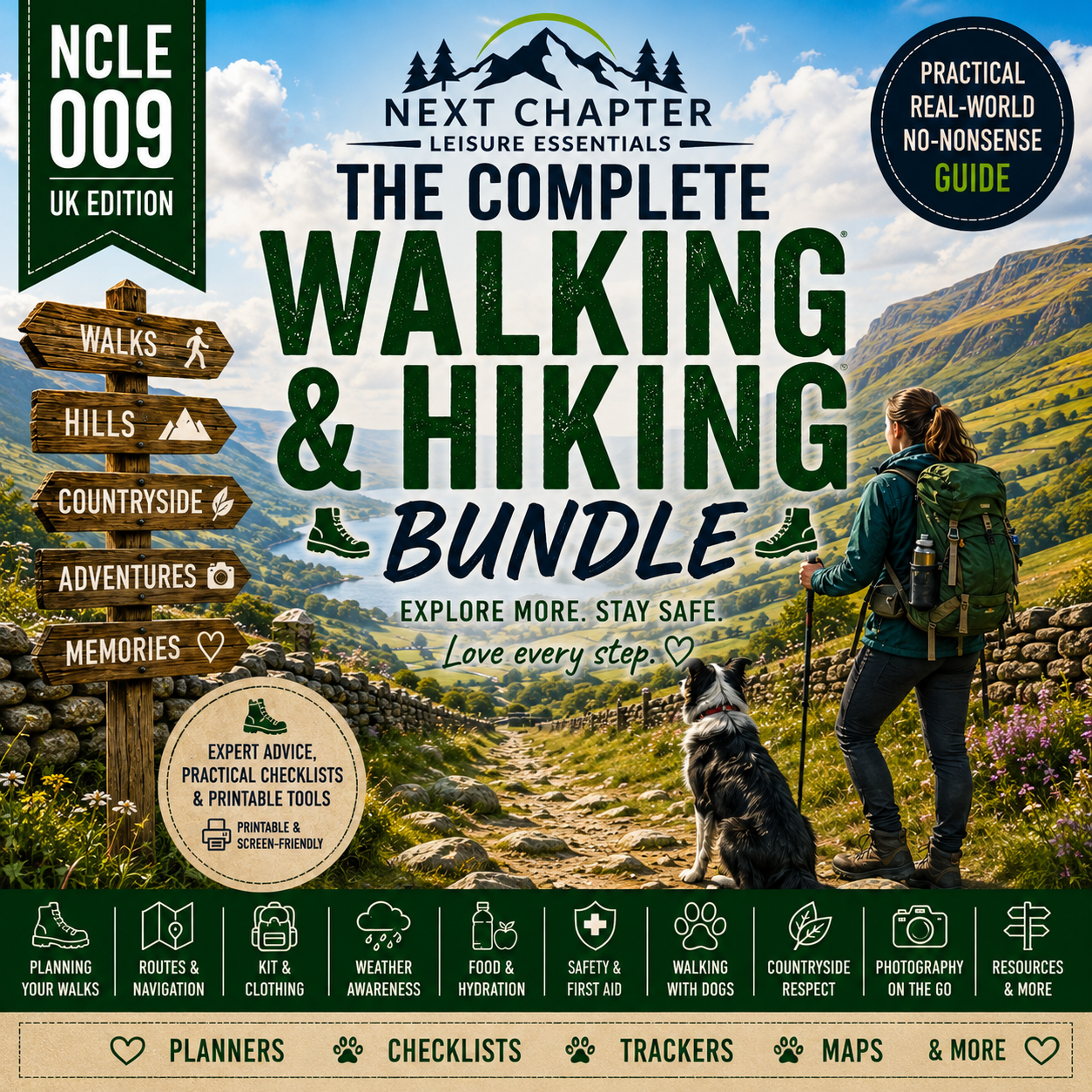NCLE 009- The Complete Walking & Hiking Bundle — UK Edition