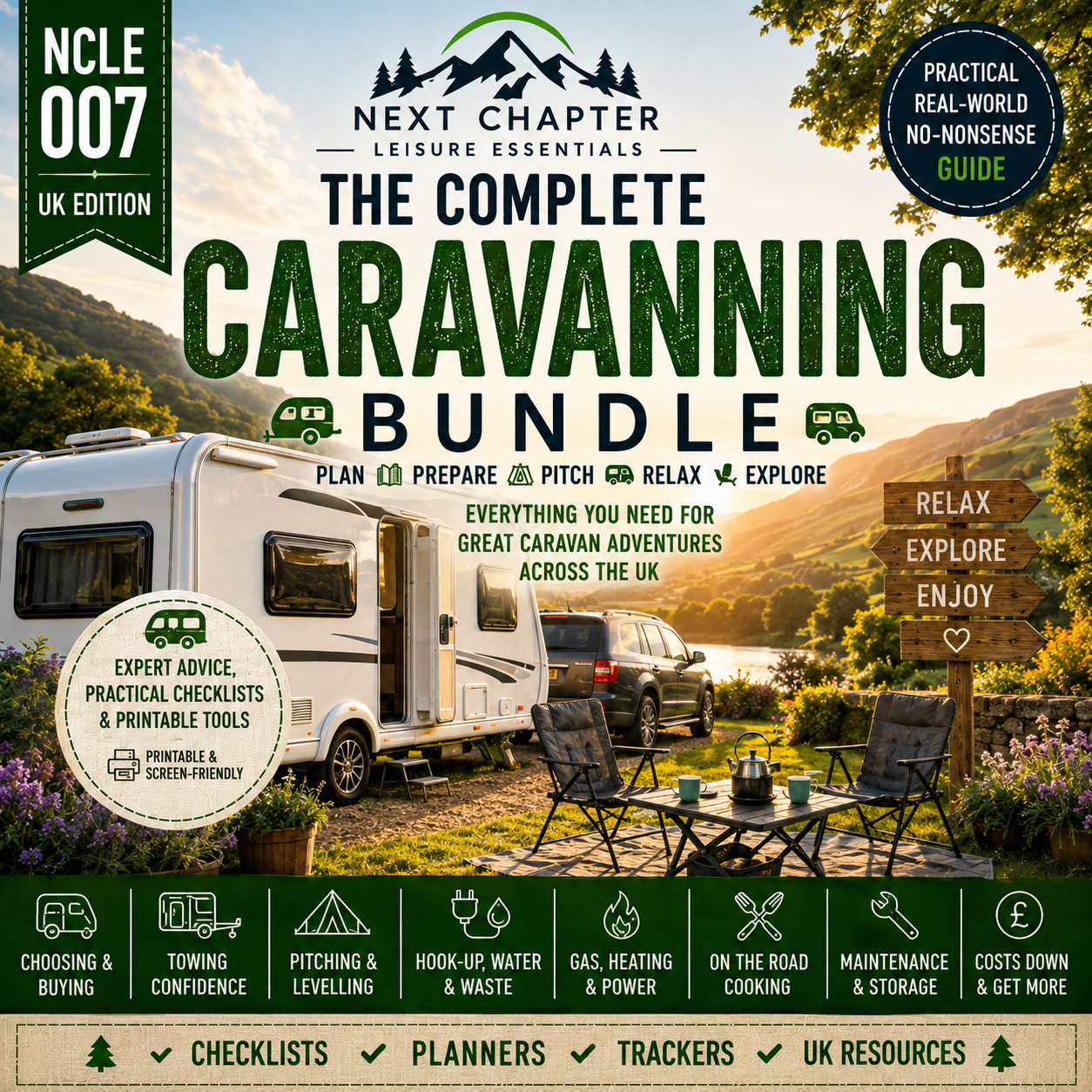 NCLE 007 — The Complete Caravanning Bundle — UK Edition 🇬🇧🚐